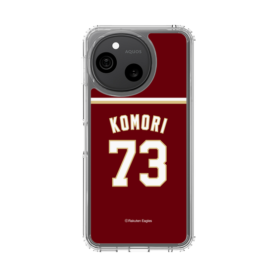 スリムプロテクションケース［ 楽天イーグルス - #73 Komori - ビジター ］