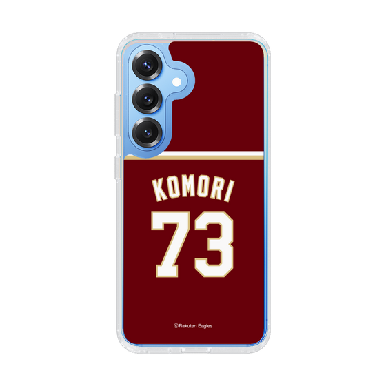 スリムプロテクションケース［ 楽天イーグルス - #73 Komori -ビジター ］