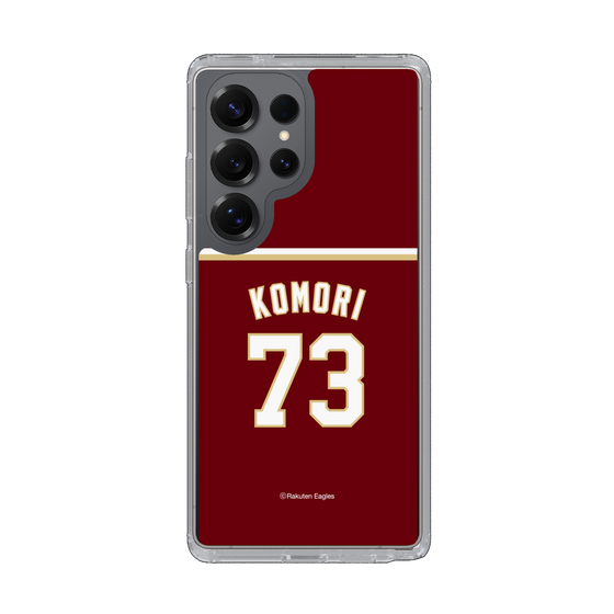 スリムプロテクションケース［ 楽天イーグルス - #73 Komori -ビジター ］