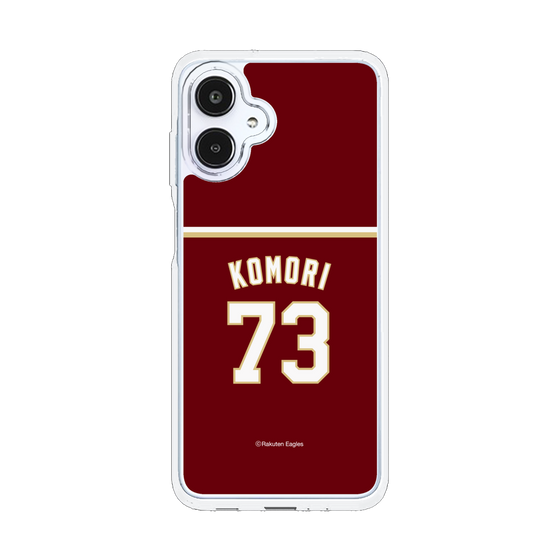 スリムプロテクションケース［ 楽天イーグルス - #73 Komori - ビジター ］