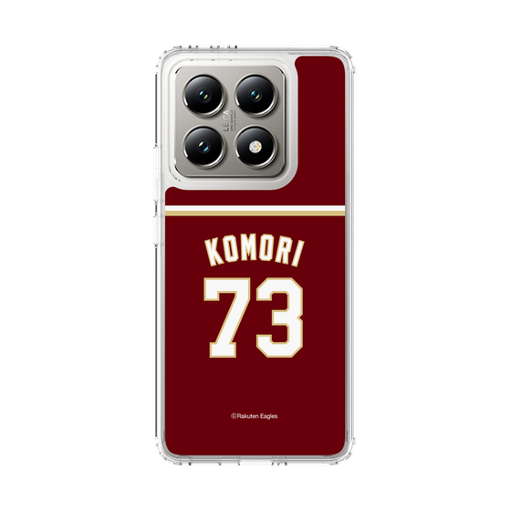 スリムプロテクションケース［ 楽天イーグルス - #73 Komori - ビジター ］
