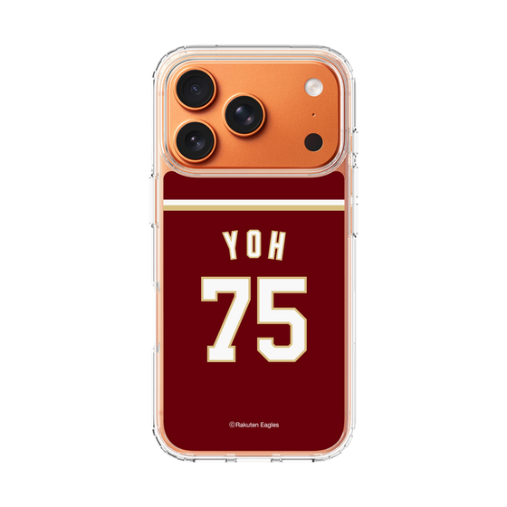 スリムプロテクションケース［ 楽天イーグルス - #75 Yoh - ビジター ］