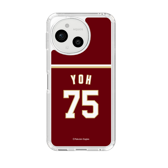 スリムプロテクションケース［ 楽天イーグルス - #75 Yoh - ビジター ］
