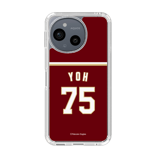 スリムプロテクションケース［ 楽天イーグルス - #75 Yoh - ビジター ］
