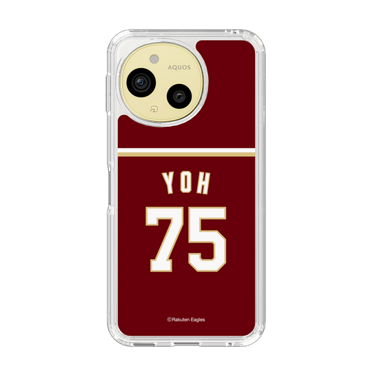 スリムプロテクションケース［ 楽天イーグルス - #75 Yoh - ビジター ］