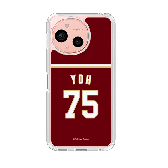 スリムプロテクションケース［ 楽天イーグルス - #75 Yoh - ビジター ］