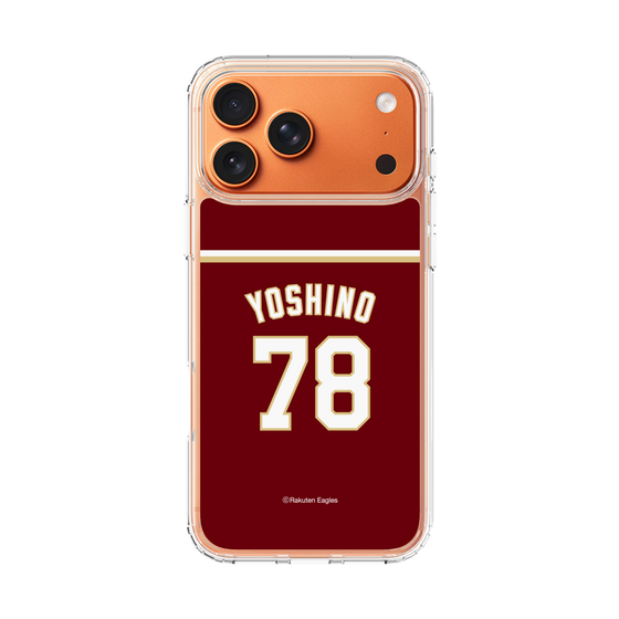 スリムプロテクションケース［ 楽天イーグルス - #78 Yoshino - ビジター ］