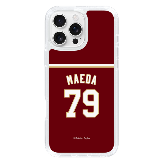 スリムプロテクションケース［ 楽天イーグルス - #79 Maeda -ビジター ］