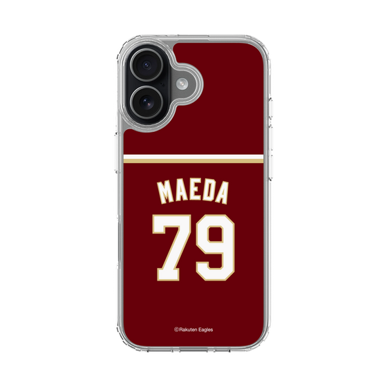 スリムプロテクションケース［ 楽天イーグルス - #79 Maeda - ビジター ］