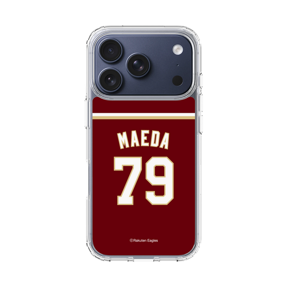 スリムプロテクションケース［ 楽天イーグルス - #79 Maeda - ビジター ］