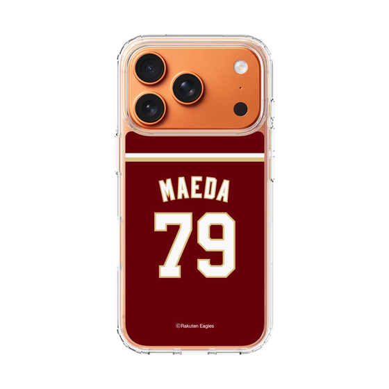 スリムプロテクションケース［ 楽天イーグルス - #79 Maeda - ビジター ］