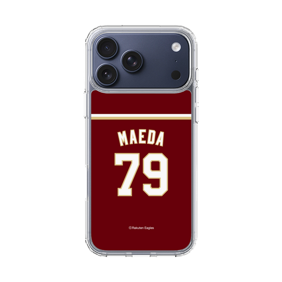 スリムプロテクションケース［ 楽天イーグルス - #79 Maeda - ビジター ］