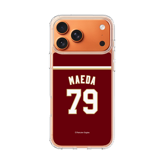 スリムプロテクションケース［ 楽天イーグルス - #79 Maeda - ビジター ］