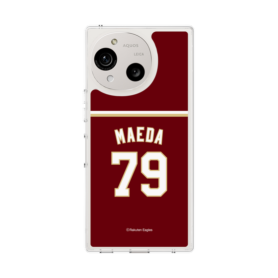スリムプロテクションケース［ 楽天イーグルス - #79 Maeda - ビジター ］