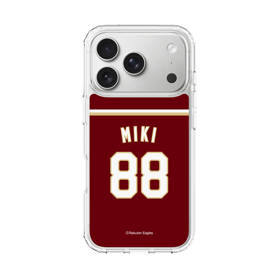 スリムプロテクションケース［ 楽天イーグルス - #88 Miki - ビジター ］