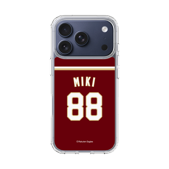 スリムプロテクションケース［ 楽天イーグルス - #88 Miki - ビジター ］