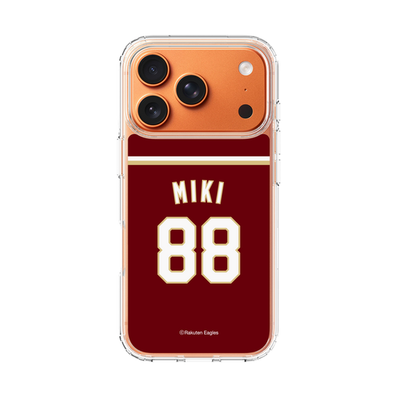 スリムプロテクションケース［ 楽天イーグルス - #88 Miki - ビジター ］