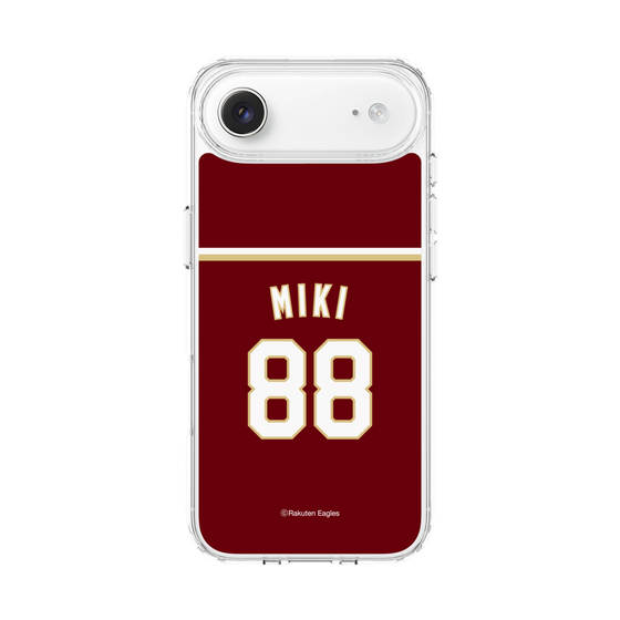 スリムプロテクションケース［ 楽天イーグルス - #88 Miki - ビジター ］