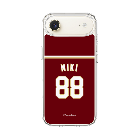 スリムプロテクションケース［ 楽天イーグルス - #88 Miki - ビジター ］