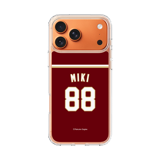 スリムプロテクションケース［ 楽天イーグルス - #88 Miki - ビジター ］