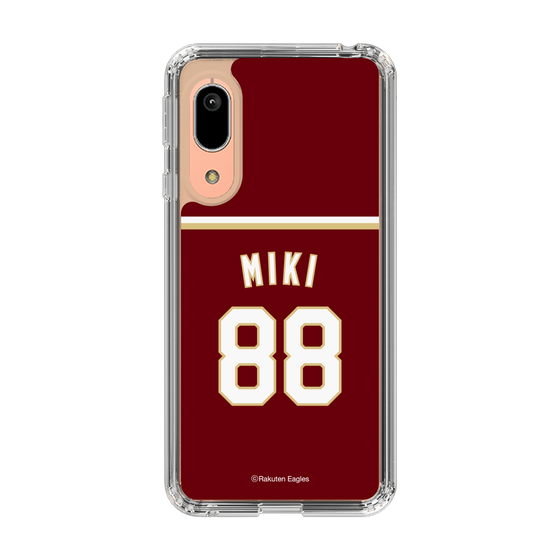 スリムプロテクションケース［ 楽天イーグルス - #88 Miki -ビジター ］