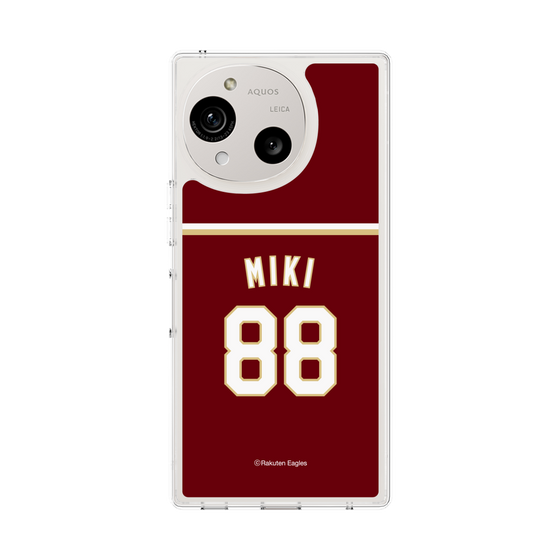 スリムプロテクションケース［ 楽天イーグルス - #88 Miki - ビジター ］