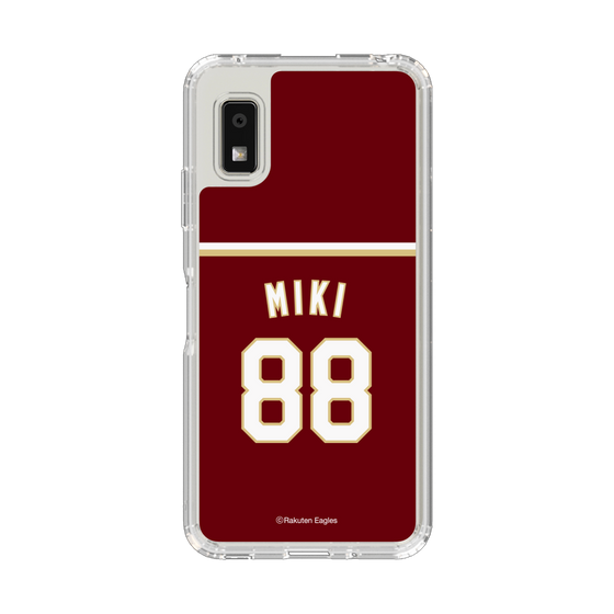 スリムプロテクションケース［ 楽天イーグルス - #88 Miki - ビジター ］