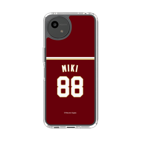 スリムプロテクションケース［ 楽天イーグルス - #88 Miki - ビジター ］