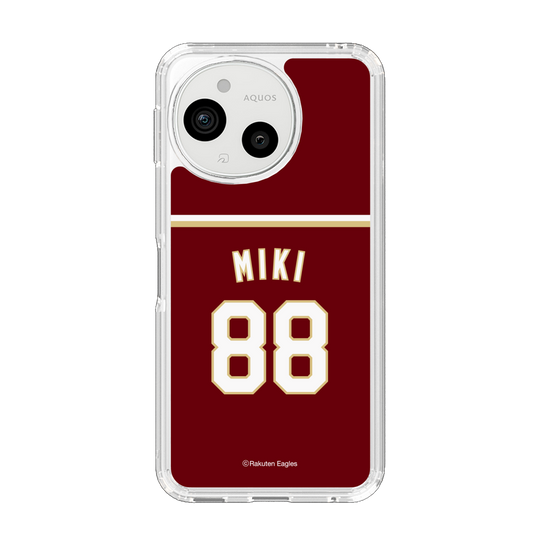 スリムプロテクションケース［ 楽天イーグルス - #88 Miki - ビジター ］