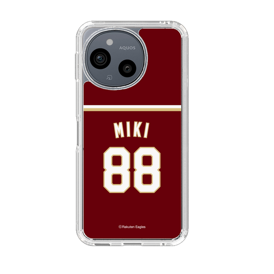 スリムプロテクションケース［ 楽天イーグルス - #88 Miki - ビジター ］