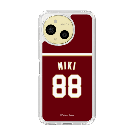 スリムプロテクションケース［ 楽天イーグルス - #88 Miki - ビジター ］