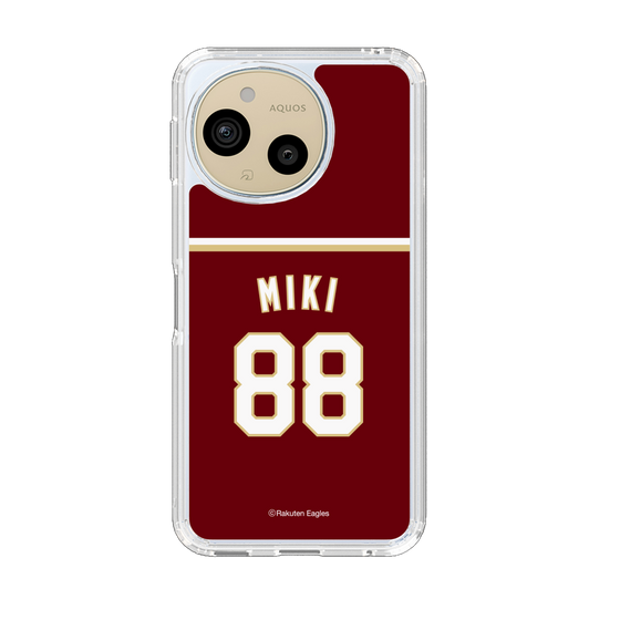 スリムプロテクションケース［ 楽天イーグルス - #88 Miki - ビジター ］