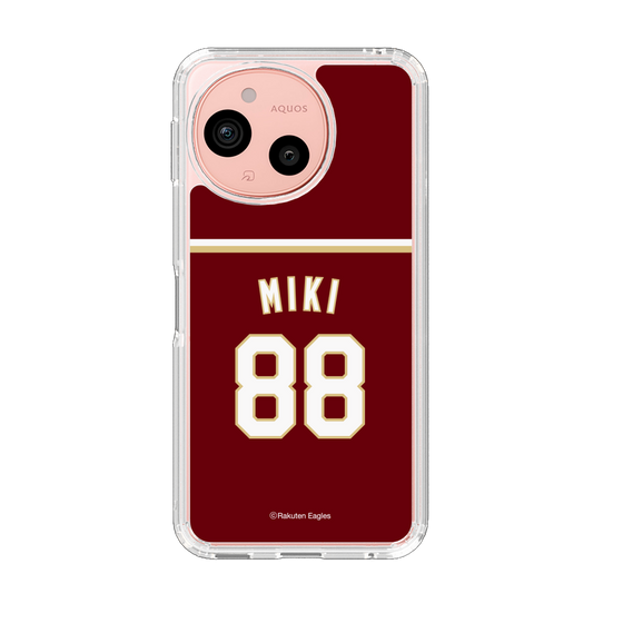 スリムプロテクションケース［ 楽天イーグルス - #88 Miki - ビジター ］