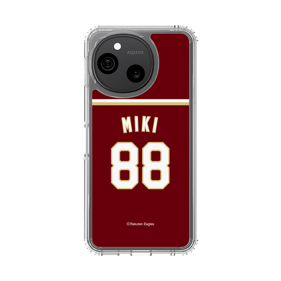 スリムプロテクションケース［ 楽天イーグルス - #88 Miki - ビジター ］