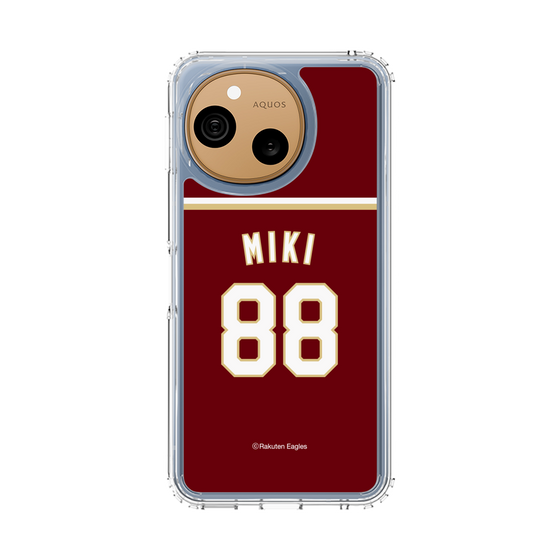 スリムプロテクションケース［ 楽天イーグルス - #88 Miki - ビジター ］