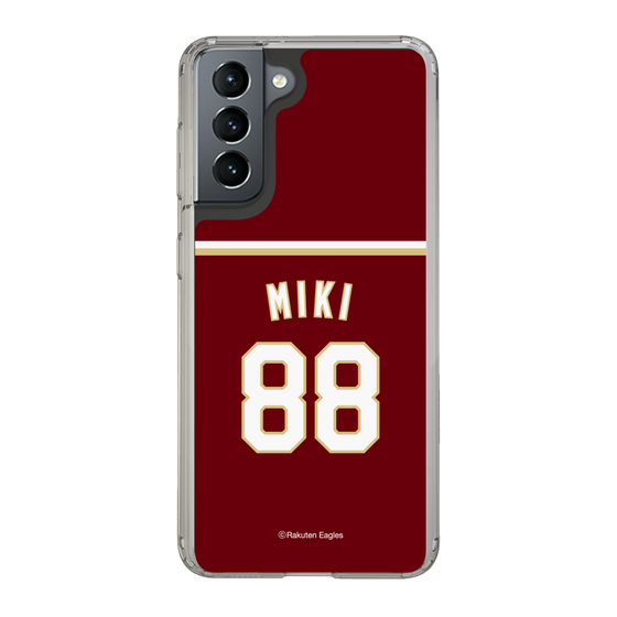 スリムプロテクションケース［ 楽天イーグルス - #88 Miki -ビジター ］