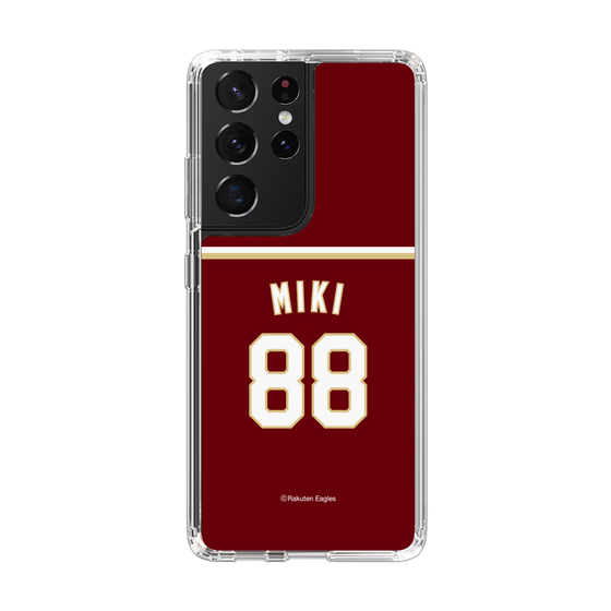 スリムプロテクションケース［ 楽天イーグルス - #88 Miki -ビジター ］