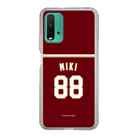 スリムプロテクションケース［ 楽天イーグルス - #88 Miki -ビジター ］