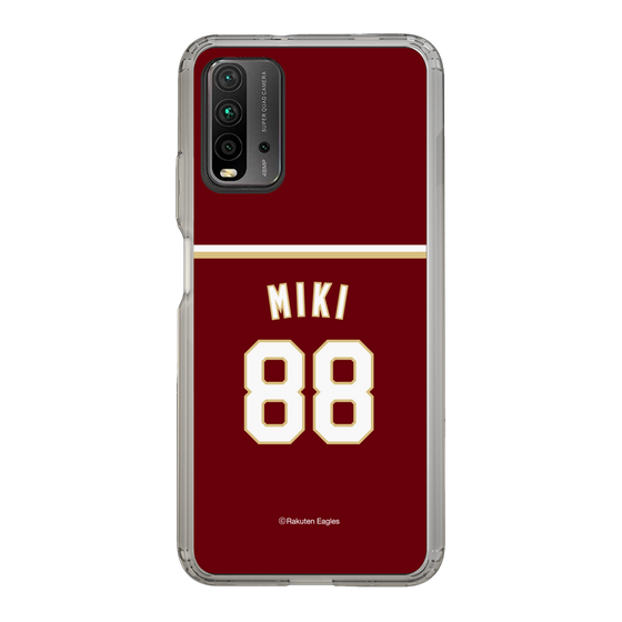 スリムプロテクションケース［ 楽天イーグルス - #88 Miki -ビジター ］