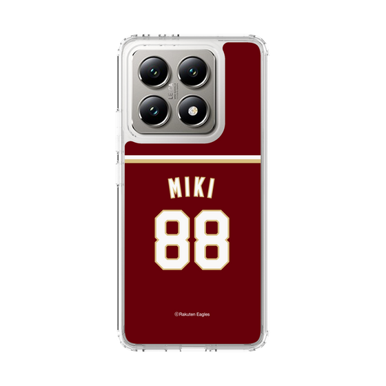 スリムプロテクションケース［ 楽天イーグルス - #88 Miki - ビジター ］