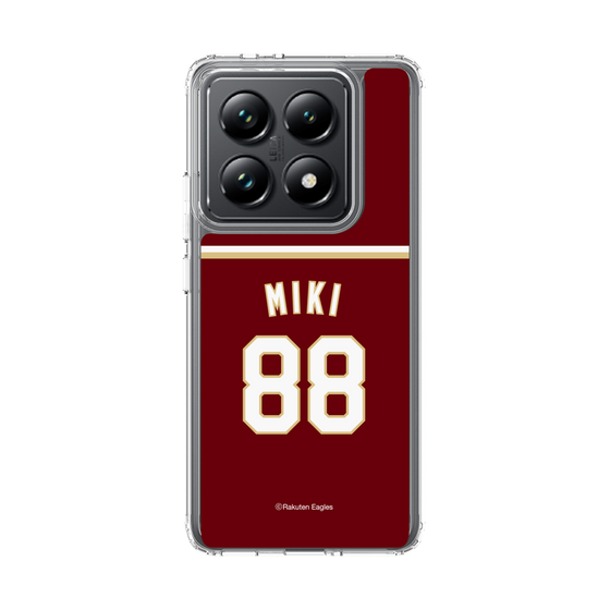 スリムプロテクションケース［ 楽天イーグルス - #88 Miki - ビジター ］