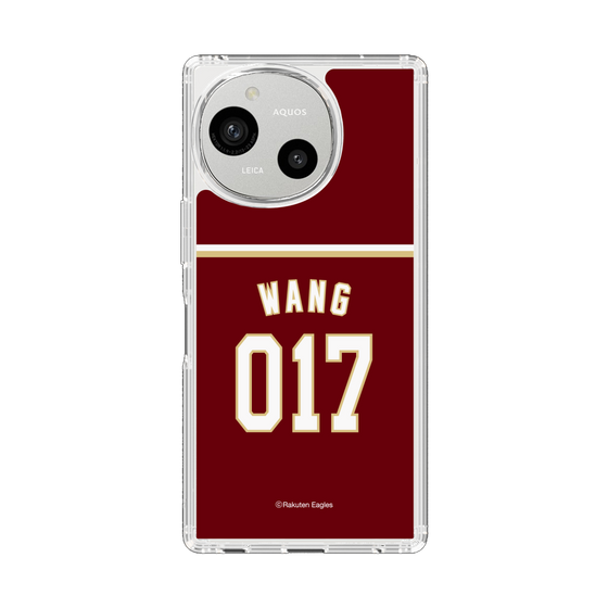 スリムプロテクションケース［ 楽天イーグルス - #0117 Wang - ビジター ］