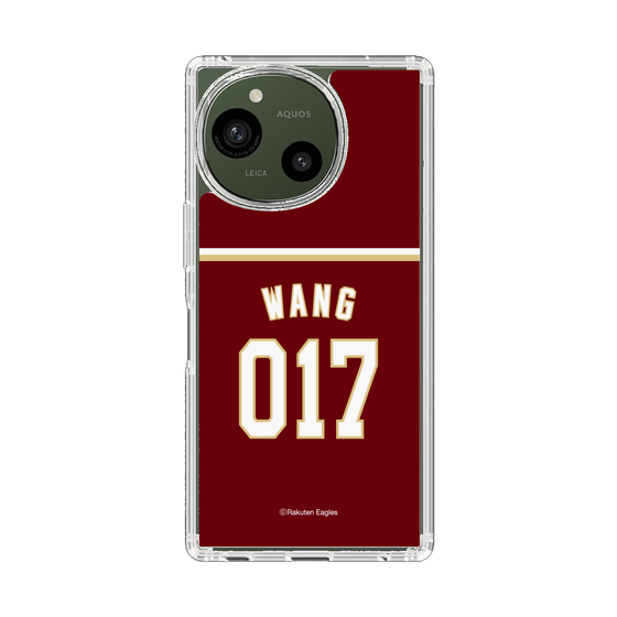 スリムプロテクションケース［ 楽天イーグルス - #0117 Wang - ビジター ］