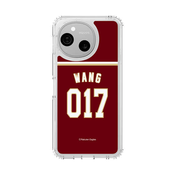 スリムプロテクションケース［ 楽天イーグルス - #0117 Wang - ビジター ］