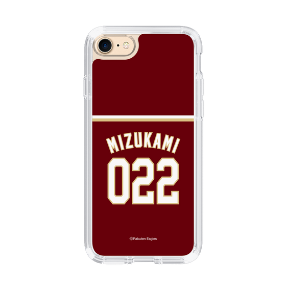スリムプロテクションケース［ 楽天イーグルス - #022 Mizukami -ビジター ］