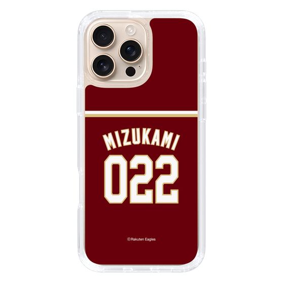 スリムプロテクションケース［ 楽天イーグルス - #022 Mizukami -ビジター ］
