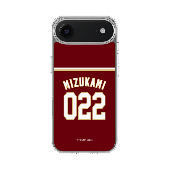 スリムプロテクションケース［ 楽天イーグルス - #022 Mizukami - ビジター ］