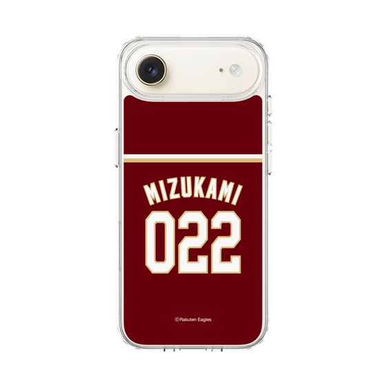 スリムプロテクションケース［ 楽天イーグルス - #022 Mizukami - ビジター ］