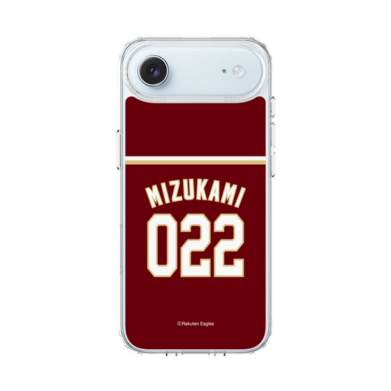 スリムプロテクションケース［ 楽天イーグルス - #022 Mizukami - ビジター ］