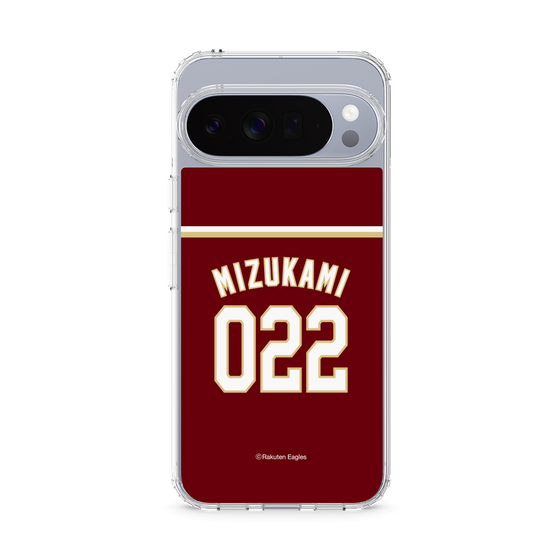 スリムプロテクションケース［ 楽天イーグルス - #022 Mizukami - ビジター ］
